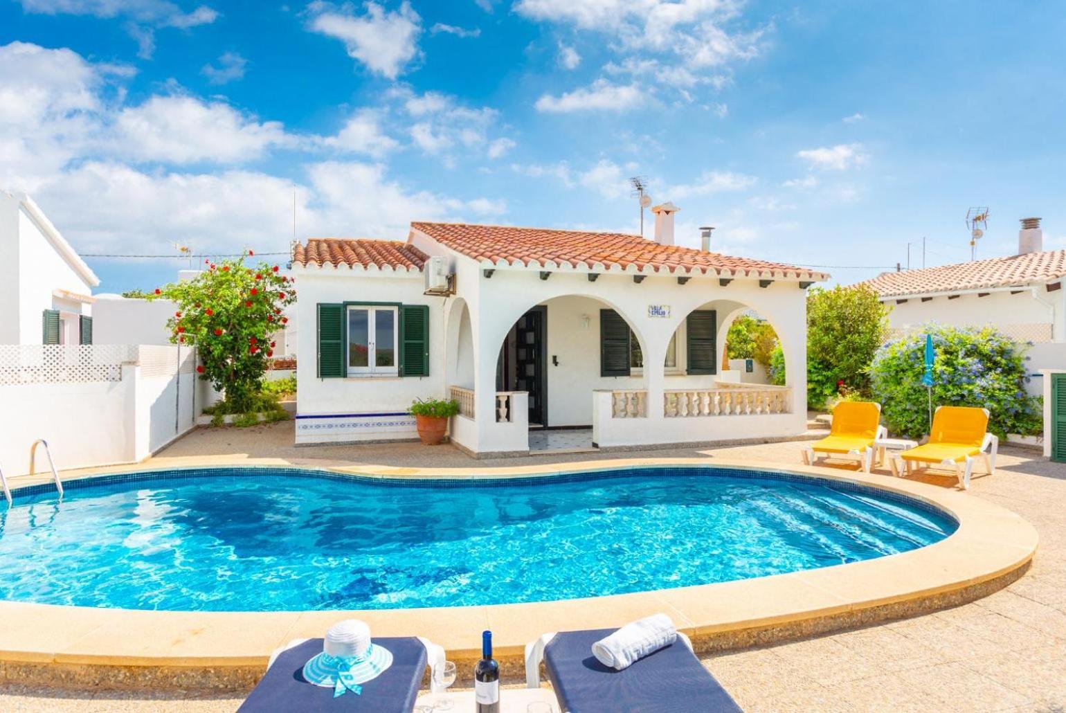 Villa Emilio Cala En Porter  Kültér fotó